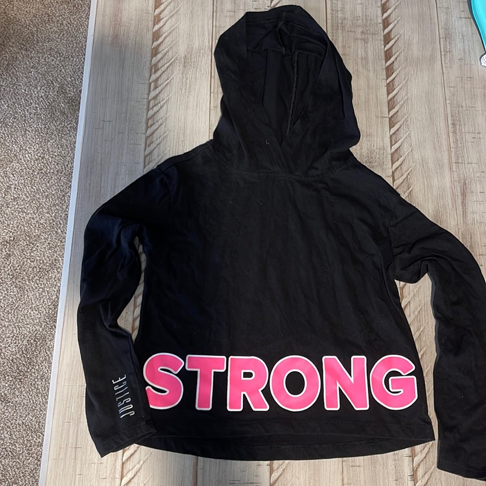 Justice lightweight hoodie